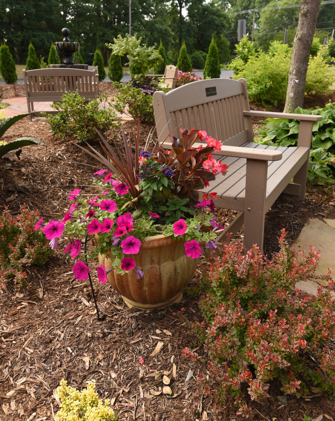 Christ Wesleyan Church prayer garden